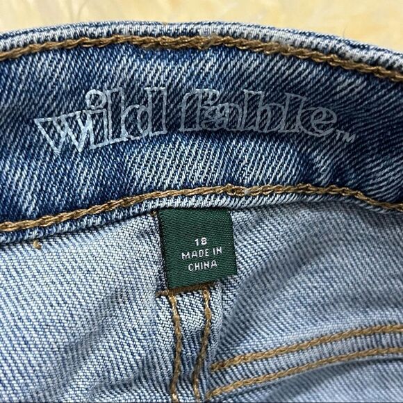 Wild Fable High Rise Kick Flare Jeans 18 NWT - Picture 4 of 5